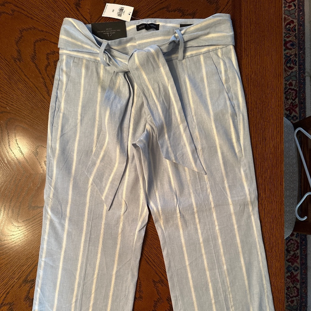 Banana republic cropped cotton pants